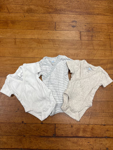 3 PC ONESIE SET-NB