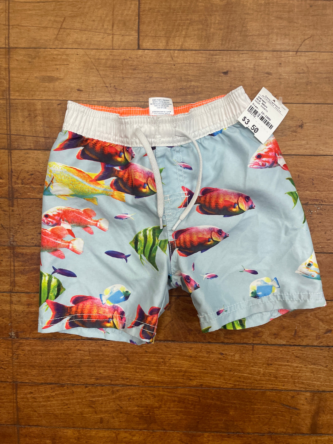 SWIM SHORTS- 12-18MO