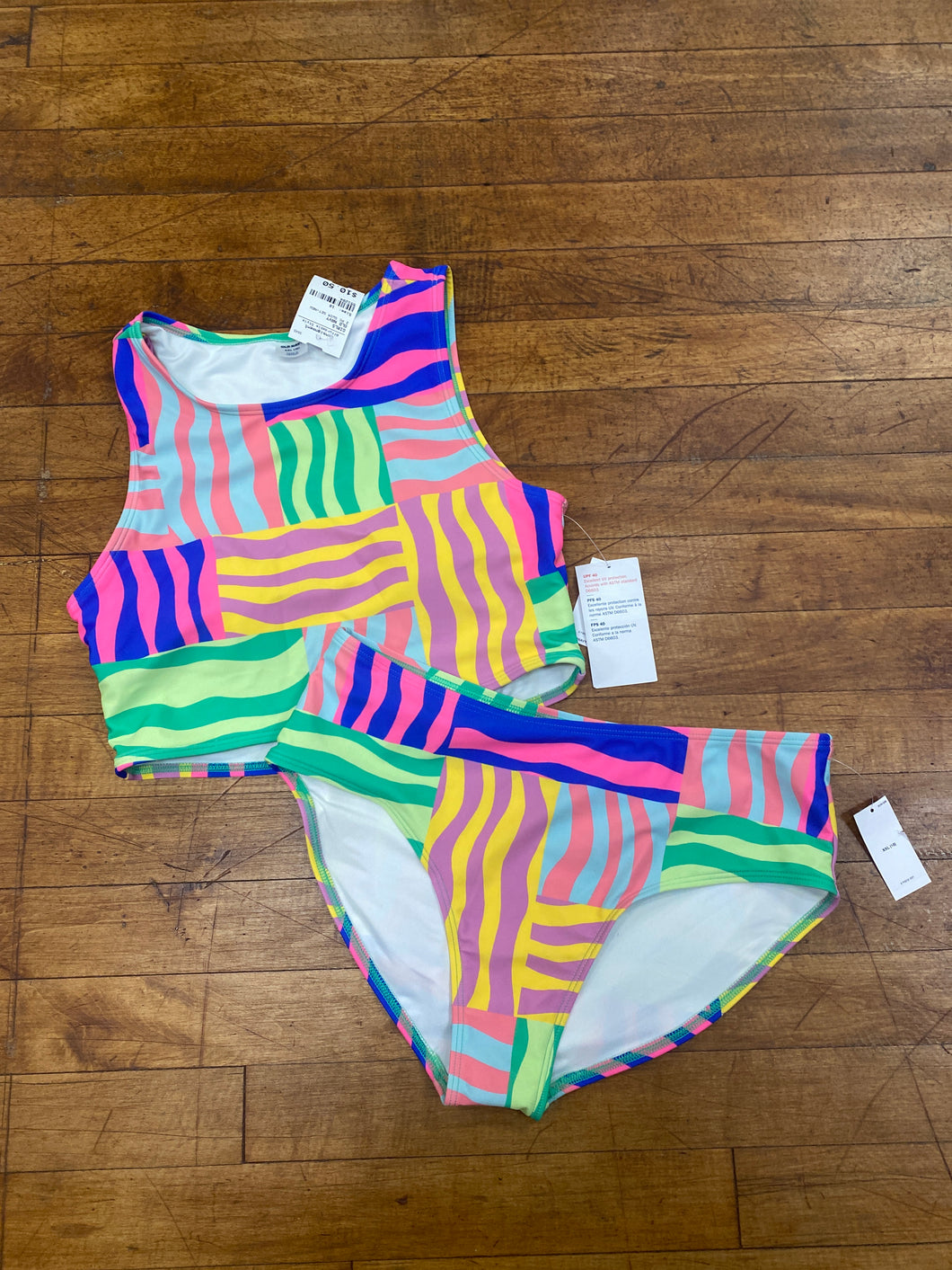 2 PC SWIM SET-NEW 18Y