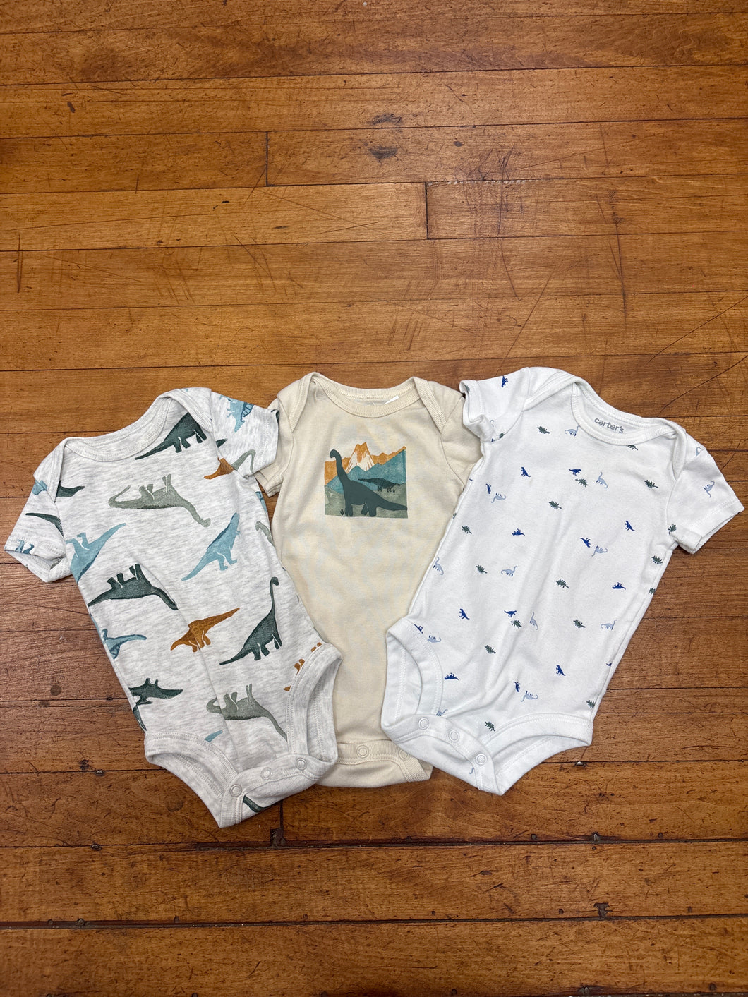 3 PC ONESIE SET-0-3MO