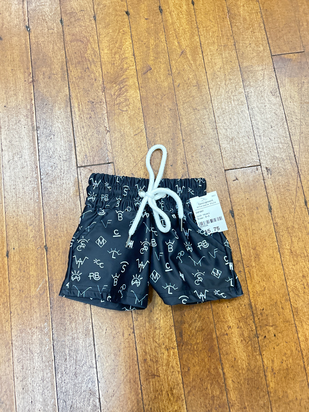 SWIM TRUNKS-0-3M