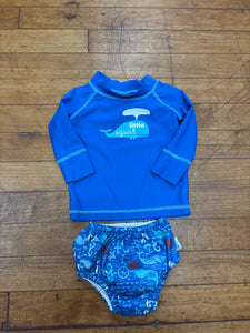2 PC SWIM SET-3-6MO