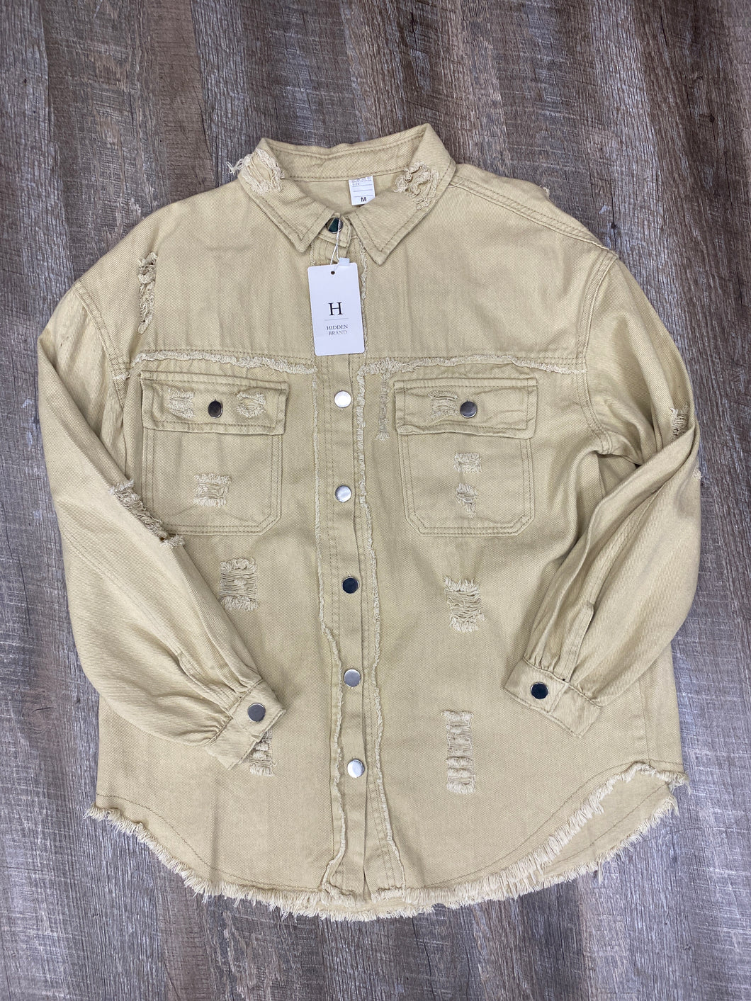 NEW! JEAN JACKET -LG