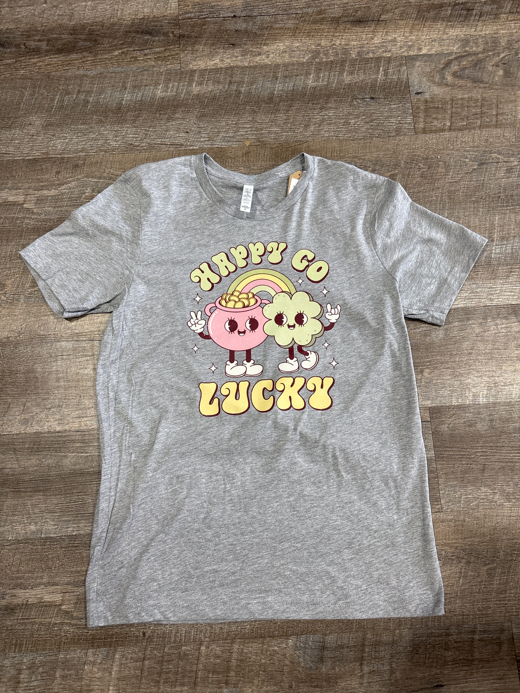 HAPPY GO LUCKY TEE-MD