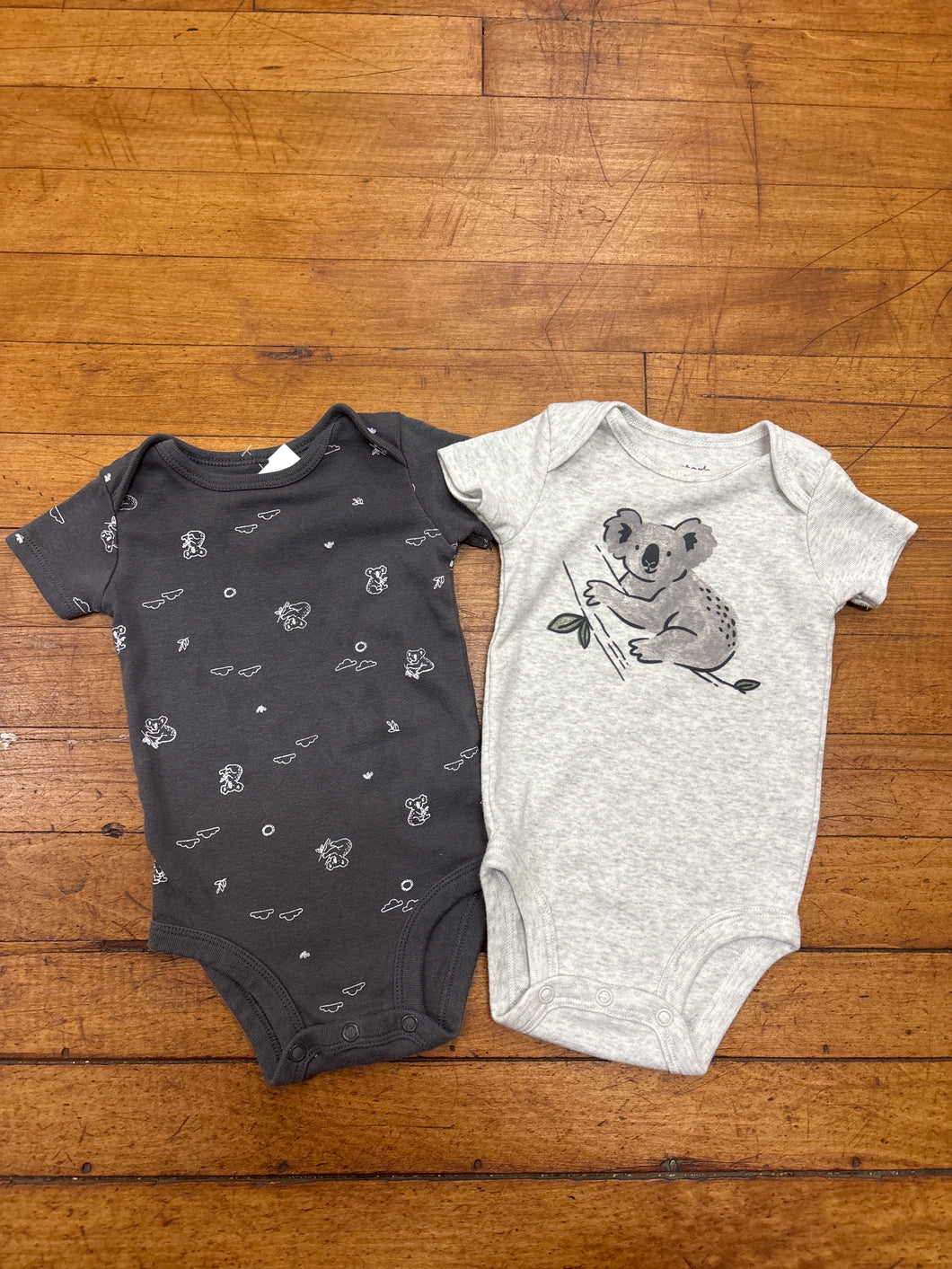 2 PC ONESIE SET-0-3MO