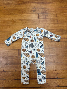 BAMBOO SLEEPER-WORN-0-3MO