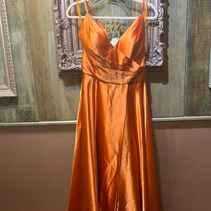 ORANGE DRESS-NEW