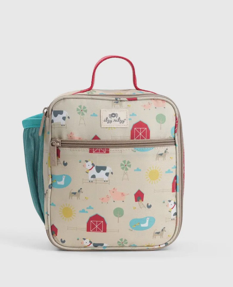 FARM PRINT LUNCH BOX