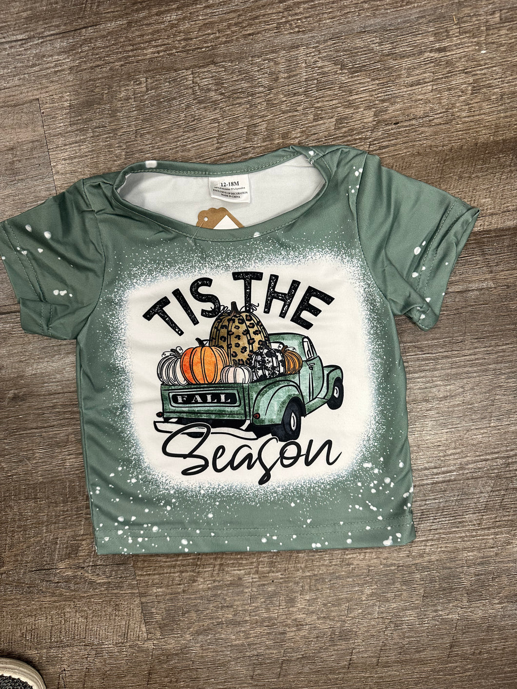 GREEN FALL TEE
