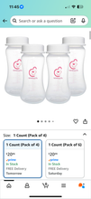 Load image into Gallery viewer, PUMPING MILK COLLECTION BOTTLES
